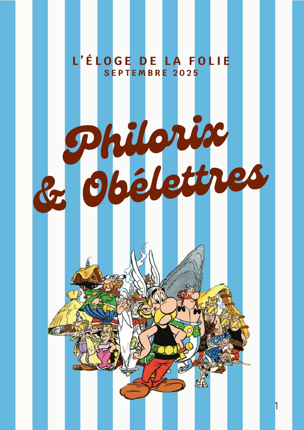 You are currently viewing Éloge de la folie – septembre 2025